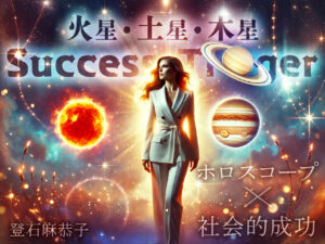 西洋占星術講座 登石麻恭子 火星 土星